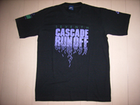 80's NIKE CASCADE RUN OFF OFFICIAL TEESHIRTS �D